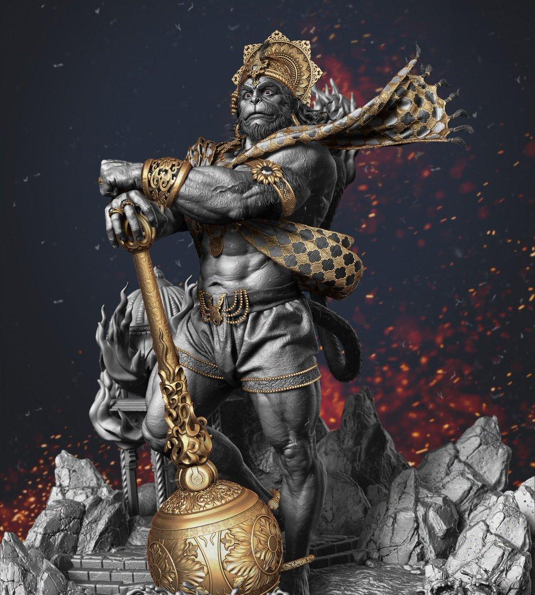 Sri Lord Hanuman Angry Images Photos Free Download
